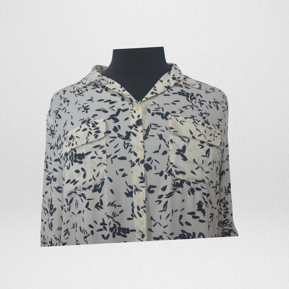 Loft Button Down Blouse - image 2